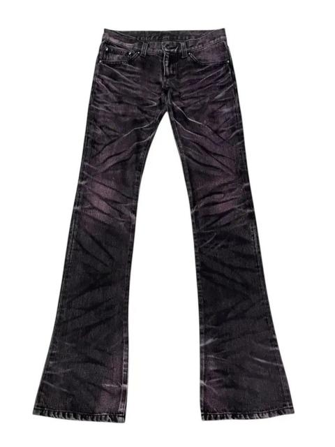 Other Designers Vintage Tornado Mart Clawmark tiger Flare Denim (W27)