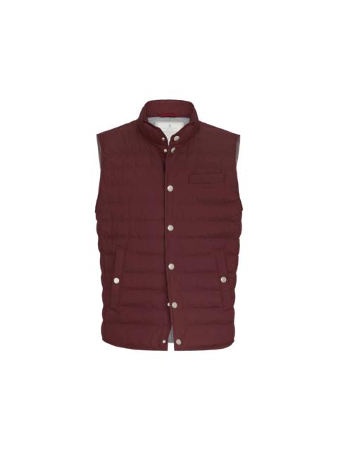 Brunello Cucinelli Brunello Cucinelli Red Jackets - Waistcoats & Gilets Men