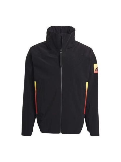 adidas adidas Myshelter RR Outdoor Sports Hooded Jacket Black GT0352