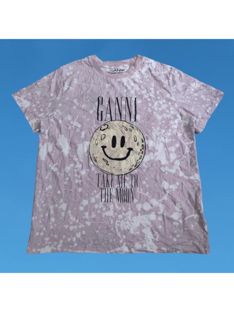 GANNI Ganni Take Me To The Moon T Shirt