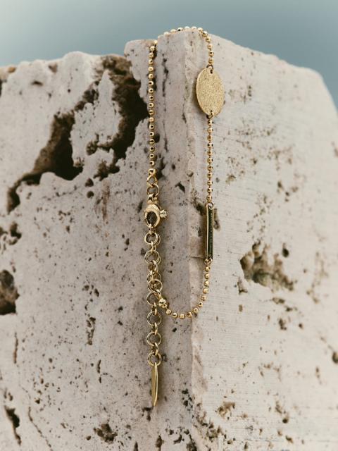 Brunello Cucinelli 18k Gold bracelet with 0.015ct Diamond