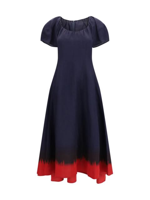 TORY BURCH Tory Burch Midi Dress With Balloon Sleeves