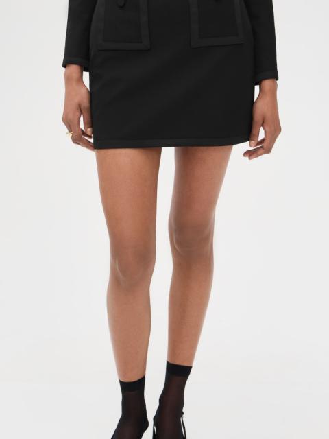 L'AGENCE Cassiopeia Binding Mini Skirt