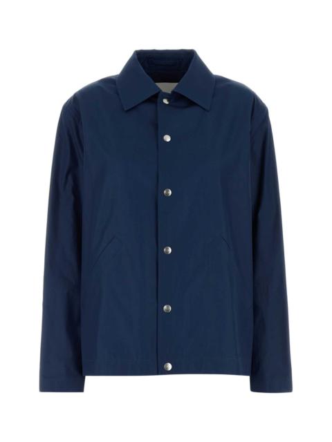 Jil Sander Jil Sander Women Blue Taffeta Jacket