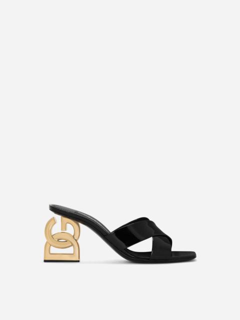Dolce & Gabbana Patent leather 3.5 mules