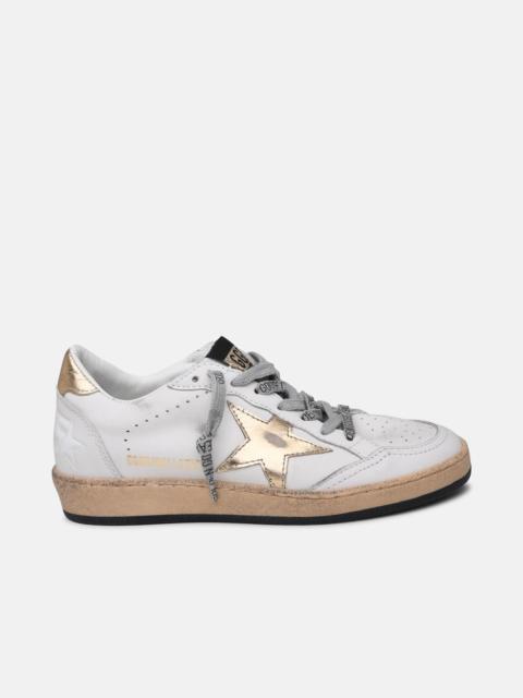 Golden Goose SUPERSTAR SNEAKERS IN WHITE LEATHER