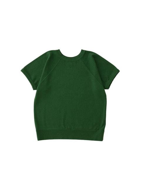 visvim RAGLAN SWEAT S/S (C/WS) W GREEN