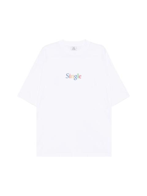 VETEMENTS Vetements Single Oversized T-Shirt 'White'