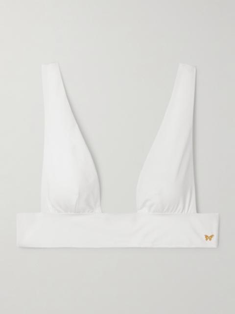 KIKI DE MONTPARNASSE Echauffe Embellished Bikini Top