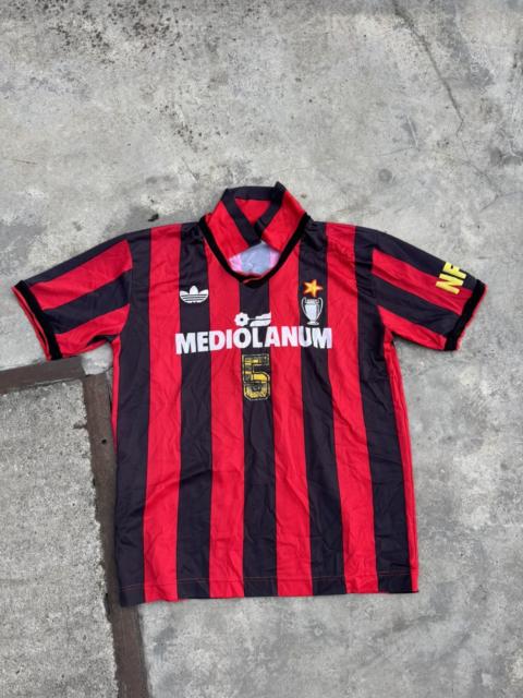 adidas Rare Vintage Adidas 90/91 Ac Milan Champion League Jersey