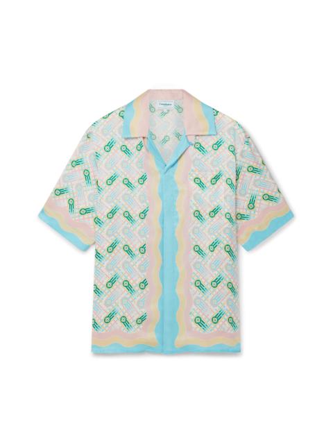 CASABLANCA Ping Pong Silk Shirt | Casablanca Paris