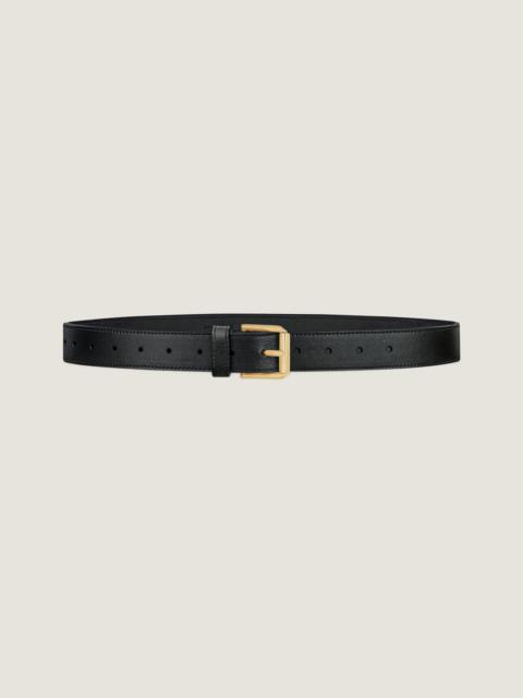 VOYOU LONG BELT IN SHINY LEATHER