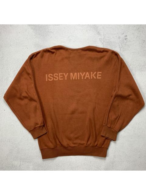 Other Designers Vintage Issey Miyake Spellout Big Logo Sweatshirt Crewneck
