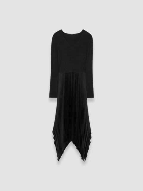 JOSEPH Knit Weave Plissé Dubois Dress