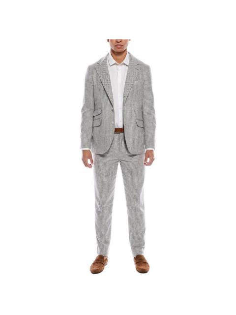 Brunello Cucinelli Brunello Cucinelli Pearl Wool Blend Three-Button Suit