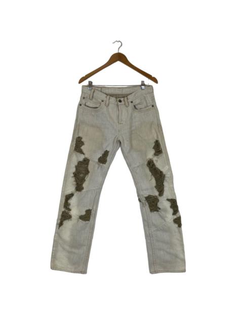 Levi's Nice design Levi's Red distressed style jeans