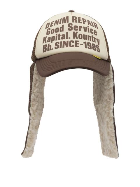 Kapital Kapital "denim Repair Service Lumber" Trucker Hat