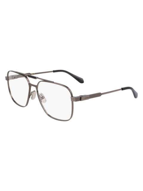 FERRAGAMO Ferragamo Demo Navigator Men's Eyeglasses SF2591 027 57