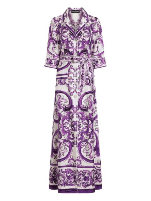 Dolce & Gabbana Printed Midi Dress