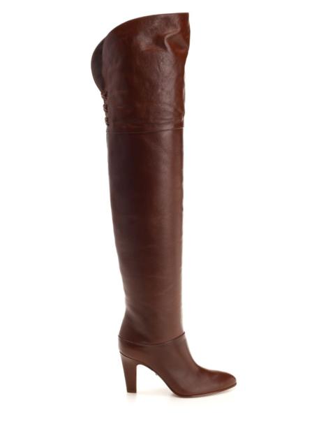 Chloé Eve Boots Brown