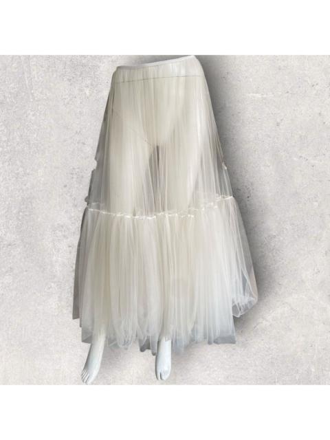 Dior Christian Dior Mesh Tulle Skirt