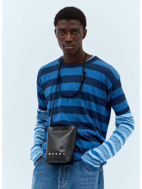 Marni Marni Men Shoelace Strap Crossbody Bag