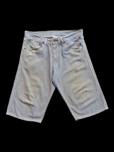 Other Designers VINTAGE LEVIS 503 BUCKLE BACK HICKORY STRIPE SHORT-PANTS