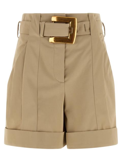 Balmain Balmain Women 'Anthem' Buckle Shorts
