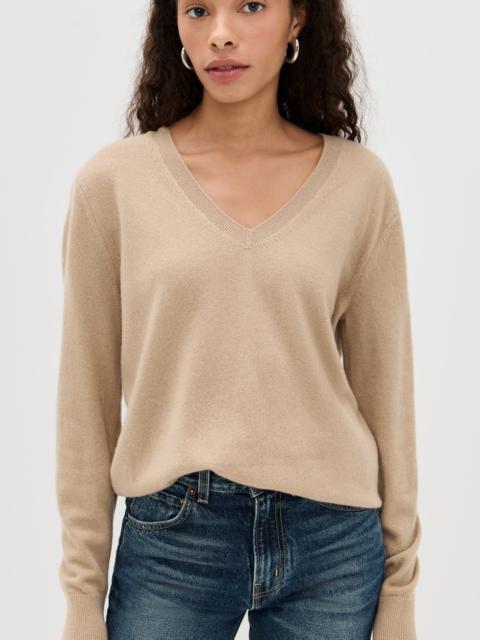Vince Weekend V Neck Cashmere Pullover