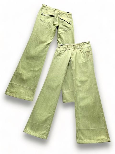 Yohji Yamamoto FLARE🔥 A.A.R YOHJI YAMAMOTO Designer Soft Green Minimalist