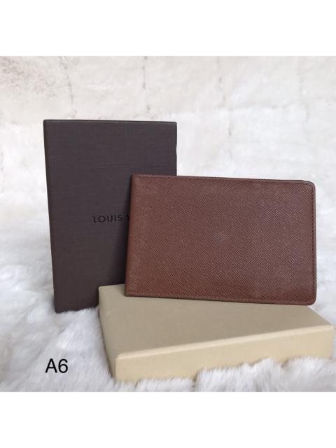 Louis Vuitton AUTHENTIC LOUIS VUITTON CASE ID BROWN CARD