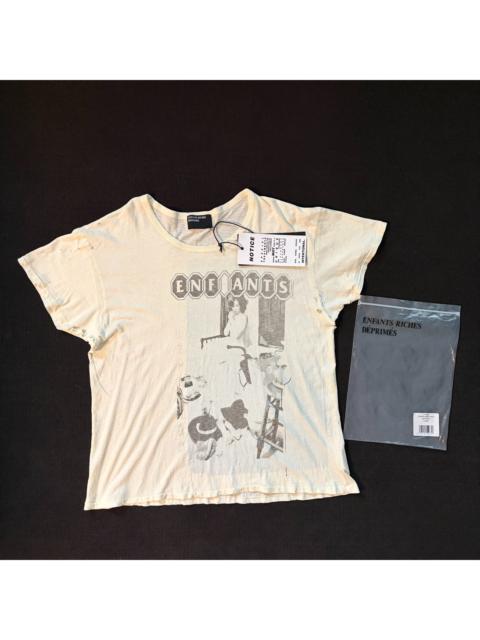 Enfants Riches Déprimés Enfants Riches Déprimés "Show Me Kansas" T-shirt in dirty white
