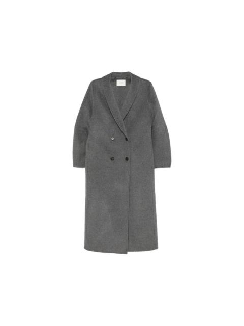 LISA YANG Lisa Yang Grey Coats - Double Breasted & Peacoats Women