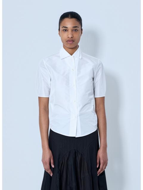 Jil Sander Jil Sander Women Short Sleeve Cotton Poplin Shirt