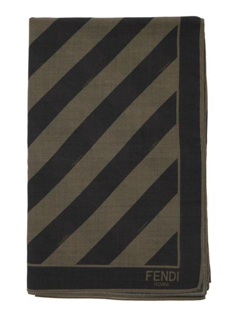 FENDI Fendi Silk And Wool Scarf