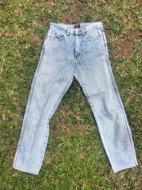 Levi's Vintage Levis Big E Asid Wash Faded Distressed black logo