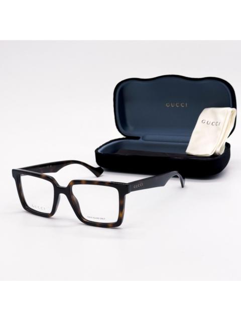 GUCCI NEW GUCCI EYEGLASSES GG1540O 002 HAVANA UNISEX EYEWEAR GUCCI