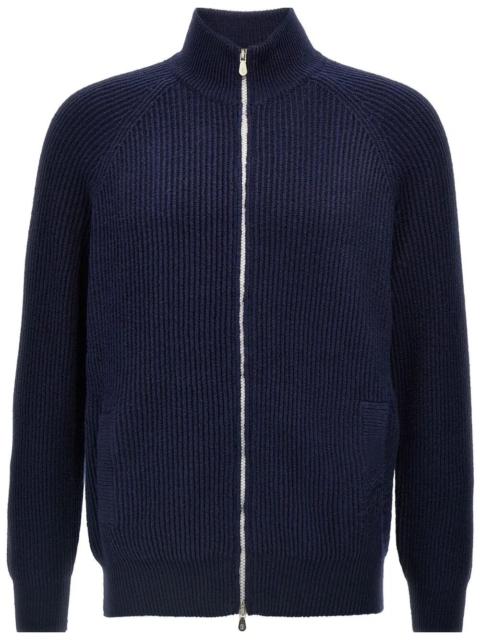 Brunello Cucinelli Zip-Front Cardigan