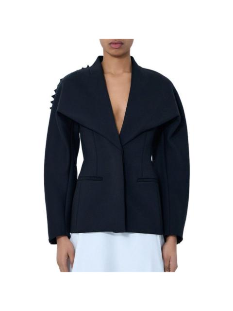 JACQUEMUS JACQUEMUS Black Structured Tailored Jacket Jacket New & Auth