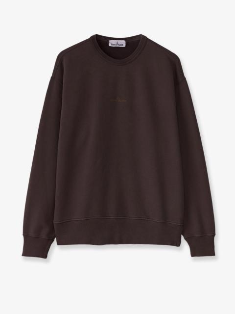 Stone Island Stone Island Cotton Sweatshirt Brown Men