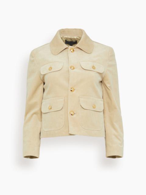 NILI LOTAN Chamonix Jacket in Limestone