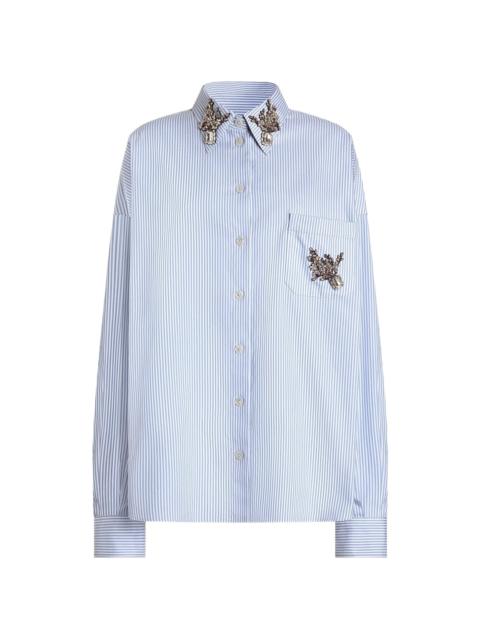Dolce & Gabbana Dolce & Gabbana Striped Poplin Shirt