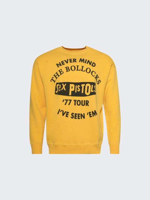 MadeWorn Sex Pistols Classic Crew Sweatshirt Golden