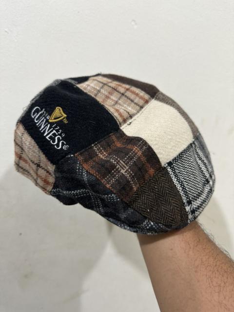 Other Designers Other - VTG Guinness Patchwork Pattern Flat Hat