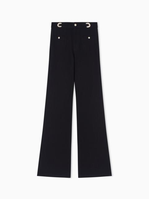 EMPORIO ARMANI J9H SLIM-FIT JEANS IN LYOCELL BLEND DENIM WITH A BUCKLE DETAIL