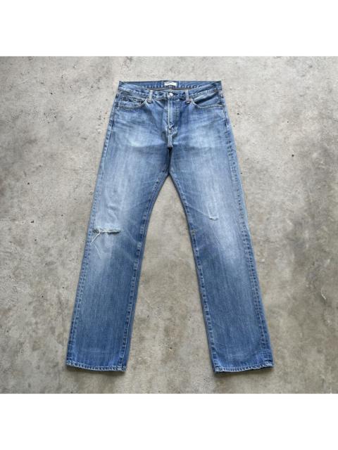 Other Designers Vintage Japanese Distressed Denim Faded Jeans Pants W32x33