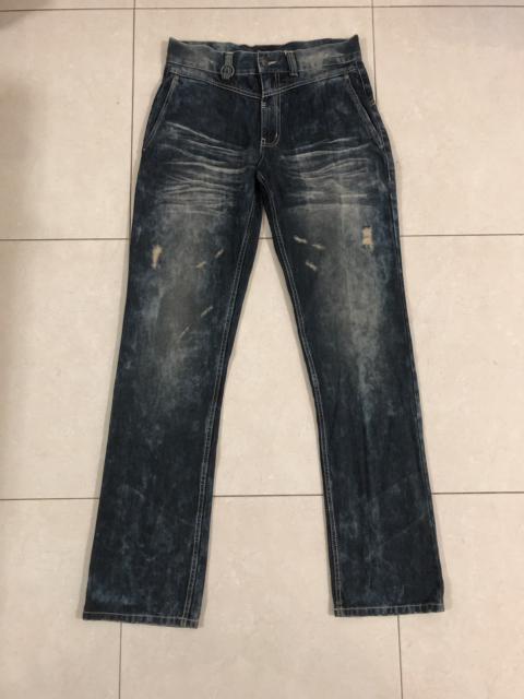 Other Designers Distressed Denim - Anti Label distressed tie-dye denim