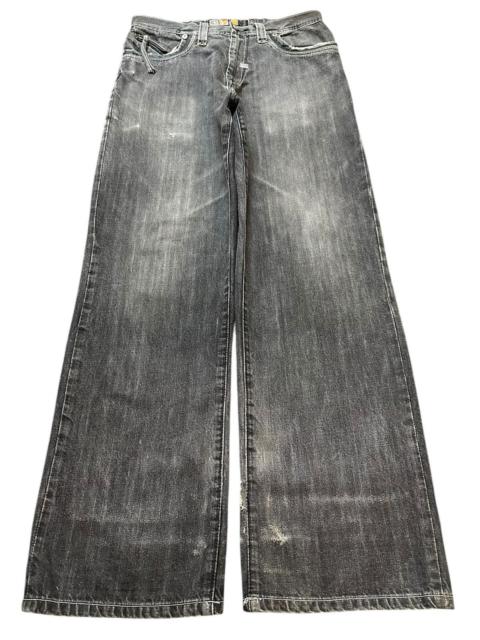 Other Designers Japanese Brand - Vintage Japanese Akademiks Faded Wash Distress Baggy Jeans