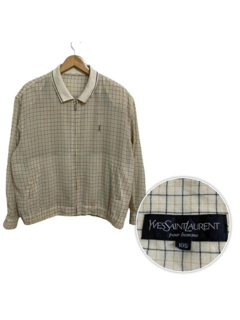 Other Designers Vintage Yves Saint Laurent YSL Pour Homme Harrington Jacket