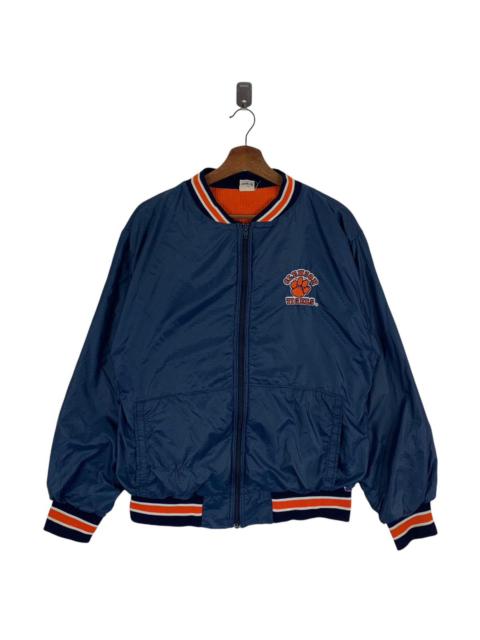 Other Designers VINTAGE 90s CLEMSON TIGERS SPORTSWEAR LIGHT ZIPPER JACKET